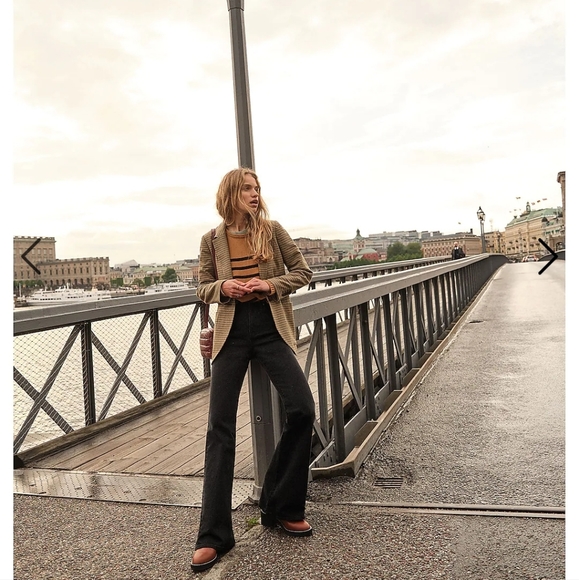 PETITE Madewell The Perfect Vintage Flare Jeans Denim Jean NF789 Sherborn Wash - Picture 3 of 10